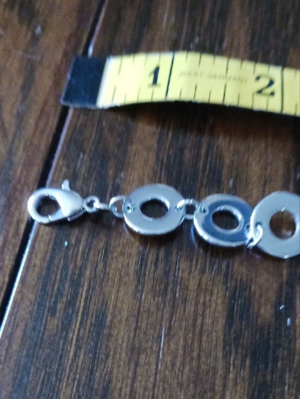 Silver Multi-Ring Statement Necklace - Women Jewelry - Picture 8 of 8